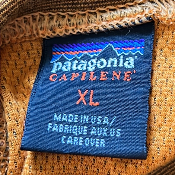 Patagonia Men's Capilene Turtle Neck Long Sleeve Shirt Base Layer Size XL - Picture 9 of 12